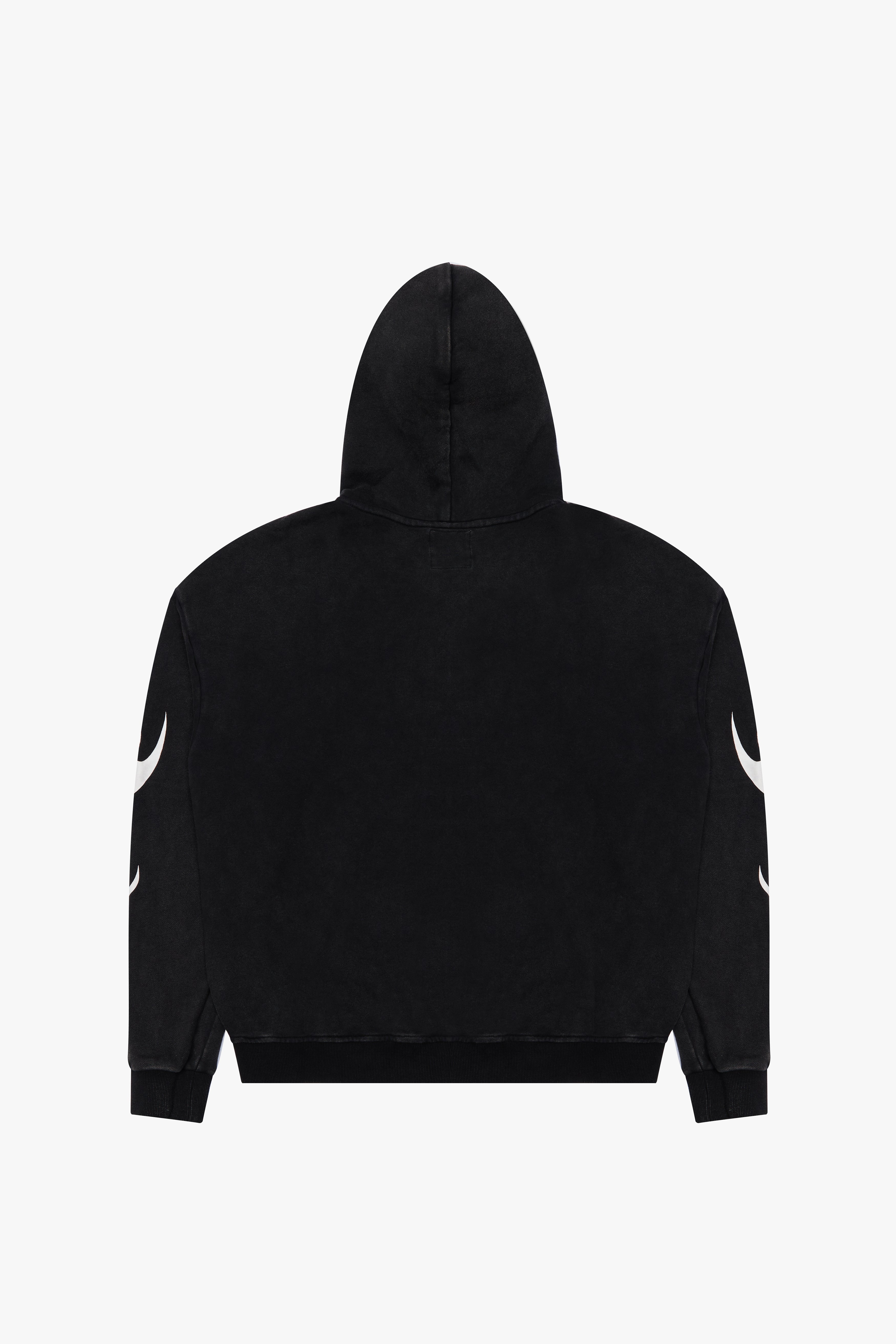 XHostile Racer Zip Hoodie -Vintage Black