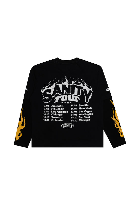 XHostile × Sanity - World Tour  Long Sleeve